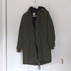 Gap Olive Green Winter Jacket (Warm)